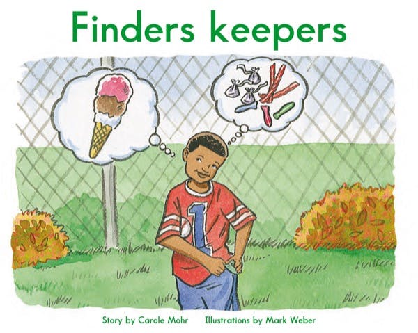 Cover for: Finders keepers