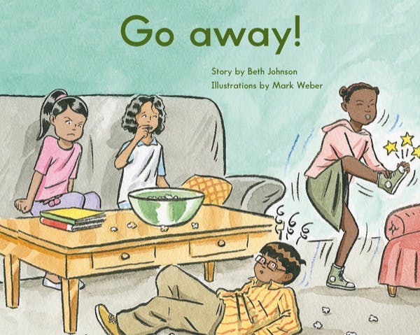 Cover for: Go away!