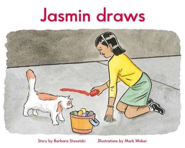 Cover for: Jasmin draws