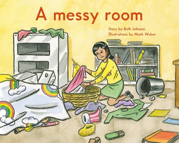 Cover for: A messy room