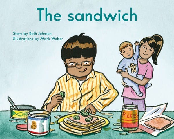 Cover for: The sandwich