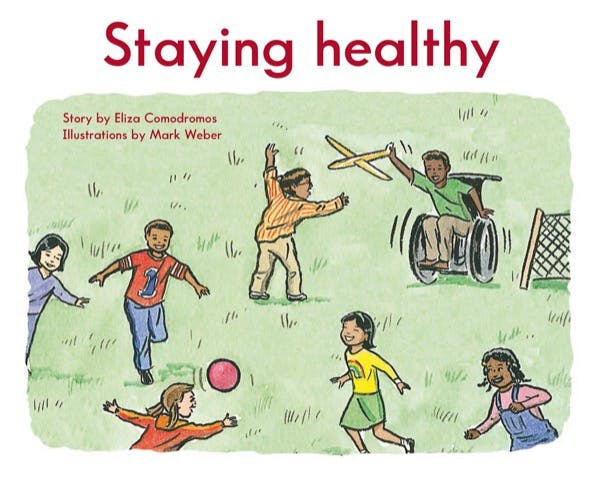 Cover for: Staying healthy