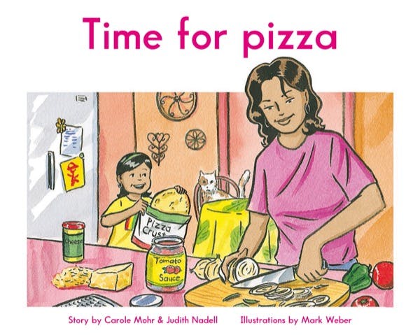Cover for: Time for pizza