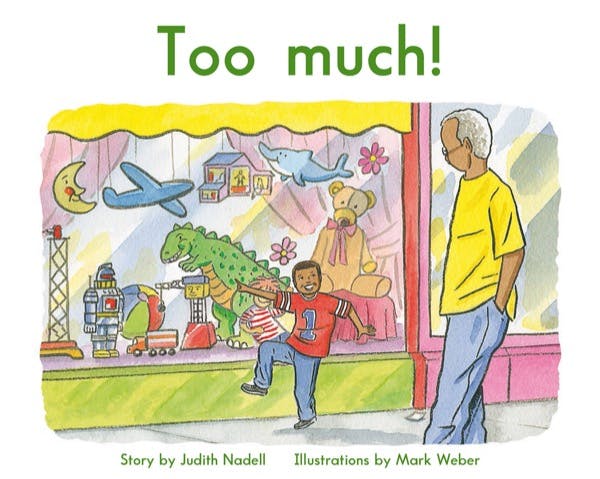 Cover for: Too much!