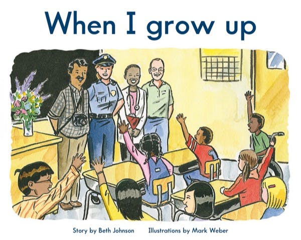 Cover for: When I grow up