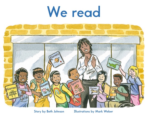 Cover for: We read
