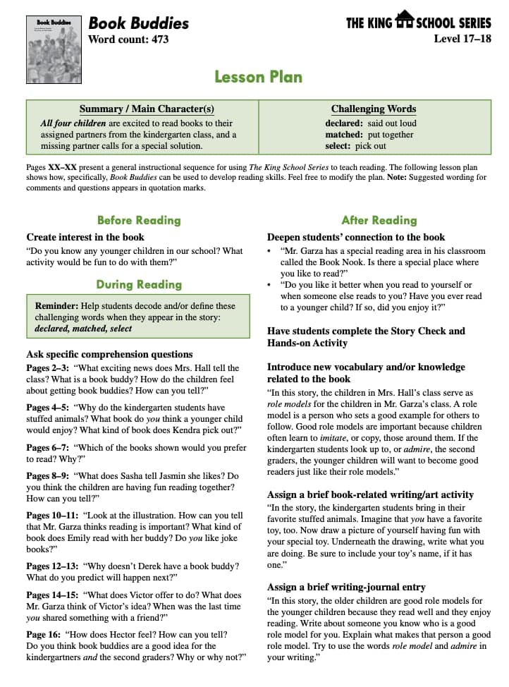 A Detailed Lesson Plan