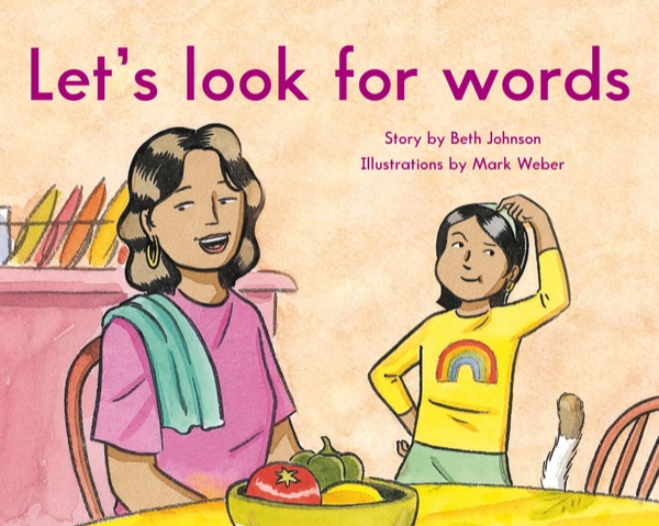 Let's look for words • King School Book Details